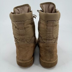Leather Army Combat Tactical Boots MENS Lace Up Comp Toe Desert Work SIZE 10.5