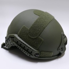 Level 3A IIIA ballistic helmet, made with Kevlar – US seller & video – OD, XL