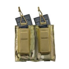 Tactical Assualt Gear, TAG Made in U.S.A. MOLLE Double Mag Pouch, Pistol / Rifle