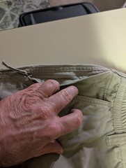 5.11 Tactical Pants TWO PAIRS Men’s 40×34 Khaki Canvas With Multiple Zip Pockets