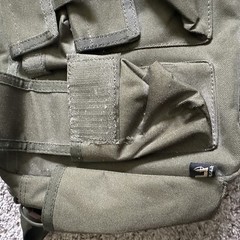 NWT LA Police Gear Tactical Bail Out Gear Bag Military Green Shoulder Strap New