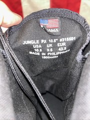 Altama Jungle PX 10.5R Boots | Black | 315501 | NEW | Tactical boot