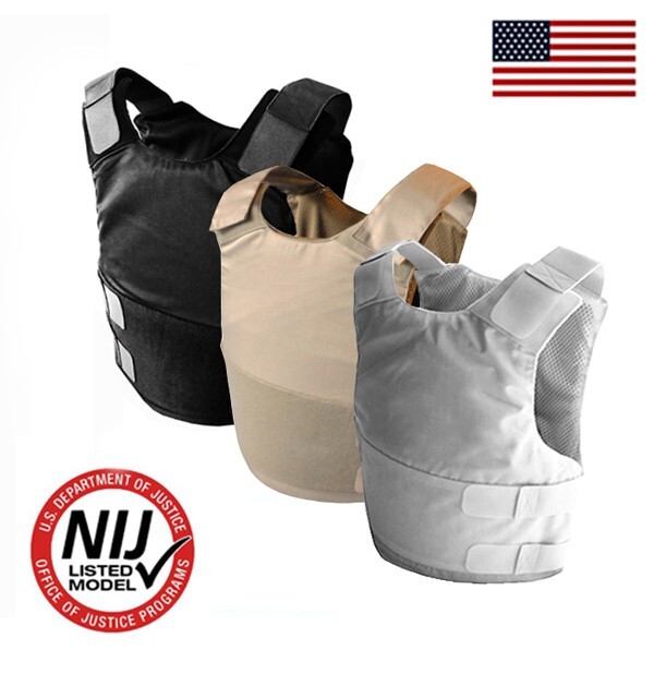 Skarr Armor NIJ 3A Concealable Bulletproof Vest Body Armor XXL+ FREE 2nd Carrier