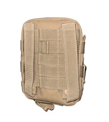 Mercury Tactical Gear MOLLE Utility Pouch,Coyote Brown,7”x5”x2”,Great Used Cond