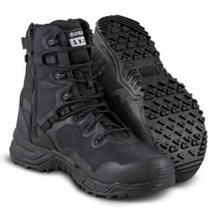 ORIGINAL SWAT Men’s Alpha Fury 8in Black Side-Zip Boots (177501)
