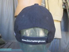 Vtg 2006 5.11 TACTICAL CHALLENGE Black Hat, Hook & Loop Adjustable Cap, NWoT