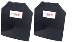 Tactical Scorpion Level III+ Body Armor Pair 10×12 Curved – Lighter Than AR500