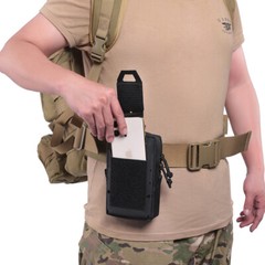 Outdoor Sport Fanny Pack Tactical Military Fan Mobile Phone Waist Belt Pouch Bag