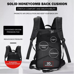 Military Tactical Backpack 3 Day Assault Pack Rucksack Molle Bag Outdoor Travel