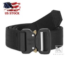 KRYDEX 1.5 in Tactical Belt Rigger Duty Belt Double Layers Quick Release