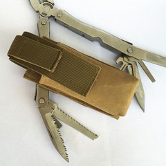 Tactical Molle Flashlight Holder Pouch Medical Pouch Bag Military Knife Holster