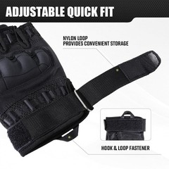 Tactical Shooting Fingerless Gloves Military Combat Training Half Finger Gloves