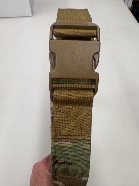 BDS Tactical Heavy Duty Battle Belt Multi Cam Quick Adjust Waist Sizes 30-40.