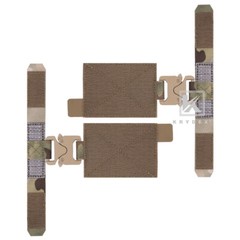 KRYDEX Quick Release Metal Buckle Cummerbund Adapters For AVS FCPC Tactical Vest