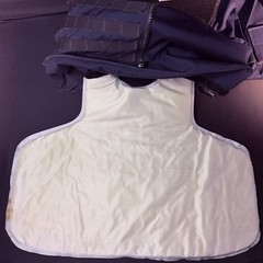 PB Tactical 3A Carrier Vest Size XL 52 Long Blue Ballistic IIIA w/Vented Padding