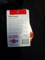 Tru-Spec Multicam Black Tru Xtreme Combat Shirt 1/4 Zip Tactical Shirt NYCO R/S