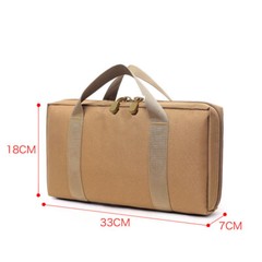 Tactical Pistol Case Handgun Bag Shooting Hunting Range Gun Magazine Carry Pouch