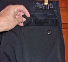Magnum Black Tactical BDU Utility Rip Stop Button Fly Pants – Large – USA