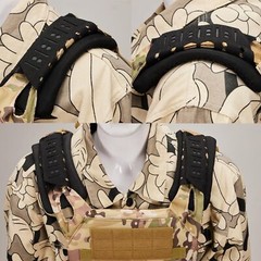 2Pcs Tactical Vest Non-Slip Durable Shoulder Pads for Outdoor Backpacks Gear