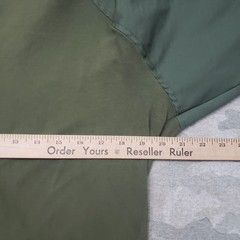 Tru-Spec Combat Shirt Mens Large Green Quarter Zip Long Sleeve Tactical