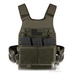 KRYDEX Quick Release Metal Buckle Cummerbund Adapters for Armor Vest RangerGreen