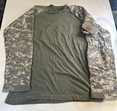 NEW TRU SPEC Combat Shirt XL Cordura Army Green Digital Camouflage NWT