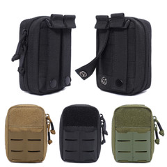 Tactical Molle EDC Bag Cellphone Pouch Holder Utility Gadget Green Organizer Bag