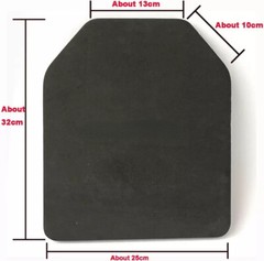 2/4PCS Airsoft Foam Plates EVA Paintball SAPI Pad f Vest Inner Liner Foam Plates