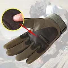 Tactical Gloves Hard Knuckle Anti-Slip Outdoor Workout Cycling Fitness