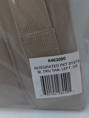 TRU-SPEC IPS Integrated Cargo Pocket Organizer System TAN Tactical LEFT POCKET