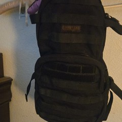 CamelBak ArmorBak 20L Black MOLLE Nylon Tactical Backpack 3 Pockets Large