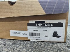 Urban Patrol Tactical Duty Boot 6 Inch Black Men’s Size 10M 6NP-TDB-6