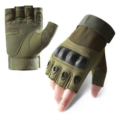 Half Finger Hard Knuckle Tactical Gloves