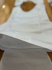 SECOND CHANCE Male Concealable Armor Carrier Spa2 XLT 2519-2516 White Poly/Cottn