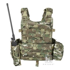 KRYDEX LBT-6094A Plate Carrier Tactical Body Armor Combat Vest Gear w/ Mag Pouch