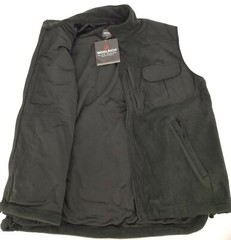 Woolrich Elite Discreet CCW Polyester Fleece Tactical Vest Medium Black 44422