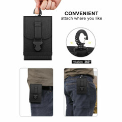 Tactical Molle Cell Phone Pouch Waist Fanny Pack Mobile Phone Holster Cover Case