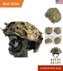 Tactical Helmet Cover Breathable Mesh Camo Camouflage Helmet Cover Great for …