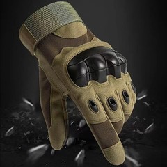 Tactical Gloves Hard Knuckle Anti-Slip Outdoor Workout Cycling Fitness