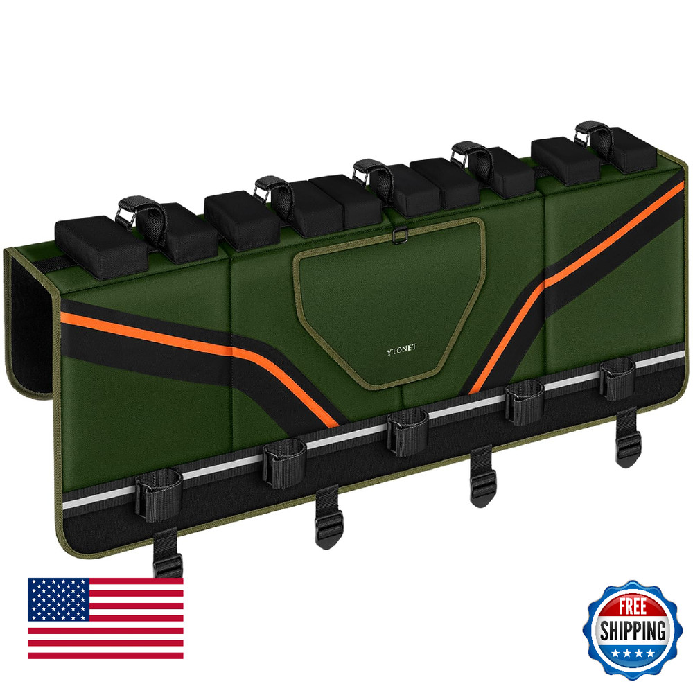 Ytonet Tailgate Bike Pad Holds 5 Bikes Heavy Duty Tailgate Pad For Mountain