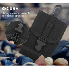 Universal Tactical Molle Cell Phone Holster Bag Waist Case Belt Pack Bag Pouch
