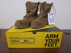 Belleville Women’s Tactical Boots Tan US 4.5 RF (Regular Fit) FAFSTC Made in USA