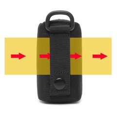 Tactical Mini Bag Molle Waist Belt Pouch for Earphone Car Keys Coin Wallet Bag