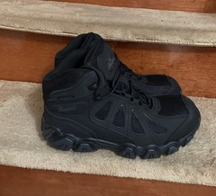 NWB Thorogood Black Composite Safety Toe Boots Men’s Size 10