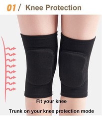 SUJAYU Knee Pads for Women, Dance Knee Pads Wrestling Knee Pads Basketball Knee