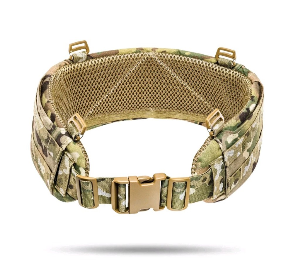 NIR Ukrainian Tactical Battle Belt MOLLE Cordura Multicam MOLLE Padded Duty