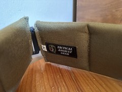 Tactical Assault Gear CB Brown Padded Patrol Belt Size Large TAG