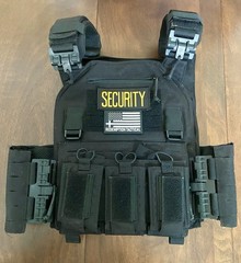 Redemption Tactical Crusader 2.0 Plate Carrier Black 1 Size Adjustable Security
