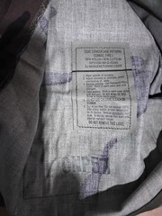 GI M81 Woodland BDU Shirt Nyco/Twill Genuine Issue Size Large Long