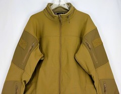 Wild Things WT Tactical Soft Shell Jacket Mens L Coyote Brown USA 60007